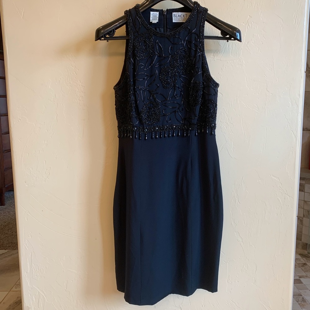 Oleg Cassini Blacktie, Size: 4, Black